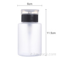 Lozione da bottiglie in plastica riutilizzabile nera da 100 ml da 500 ml